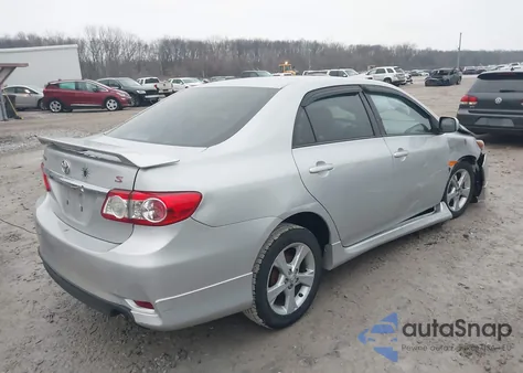 2013 Toyota Corolla S from USA, damaged, VIN 2T1BU4EE3DC965780